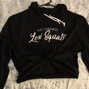 Titan crop long sleeve